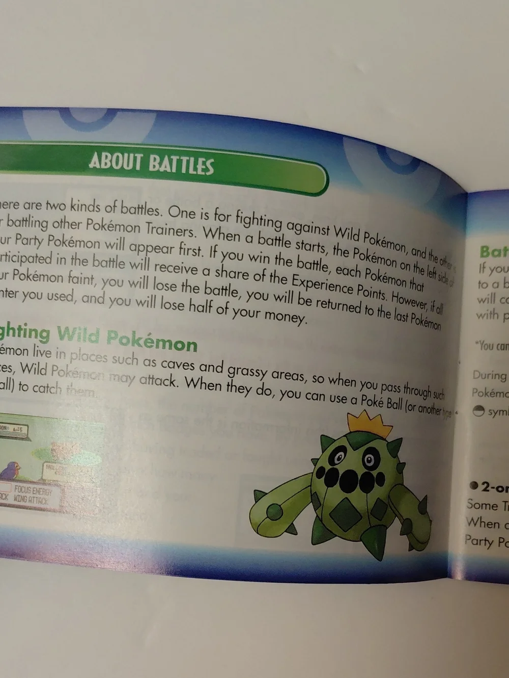 Pokemon - Sapphire Version - Instruction Booklet